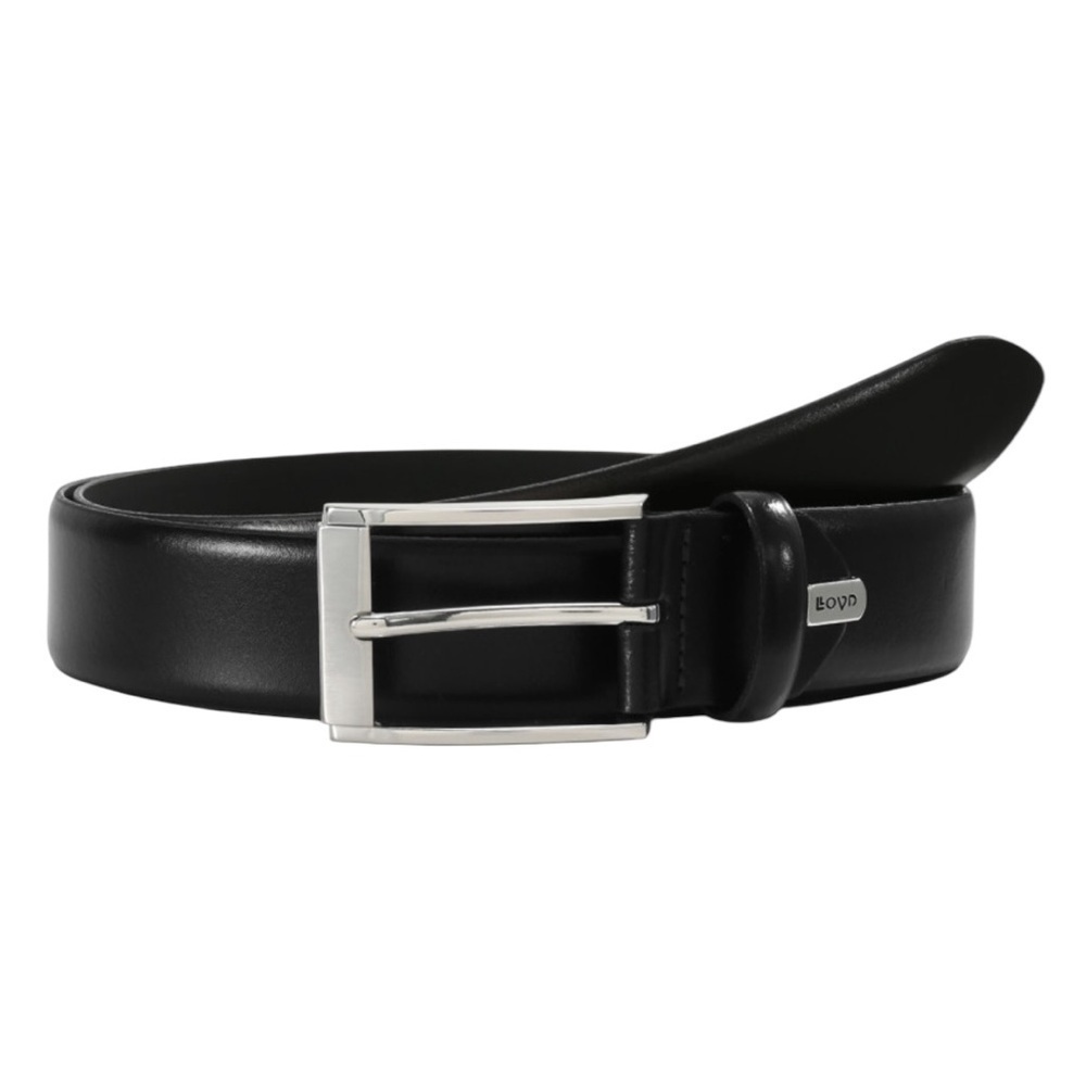 Lloyd Men’s Leather Belt Black Made in Germany Size 90 or 35”